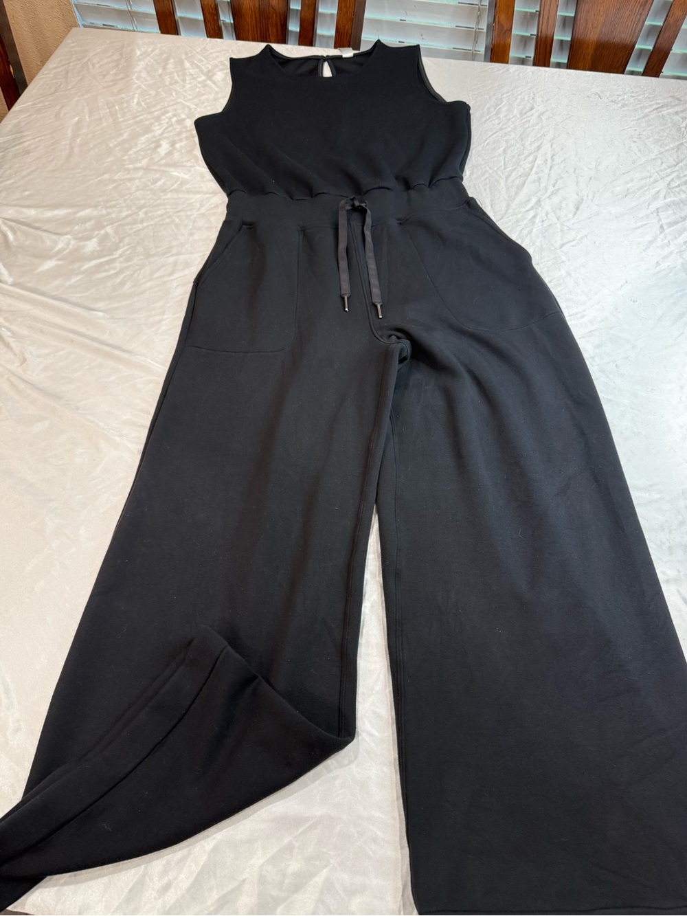 SPANX Air Essentials Sleeveless Jumpsuit with Drawstring - Picture 3 of 9